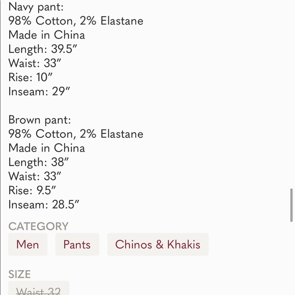 Everlane 5-Pocket Performance Pants size 32x30 - Picture 16 of 16